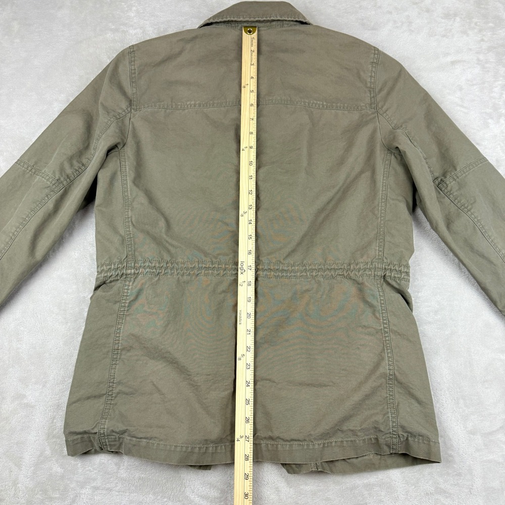 GAP Jacket Men Medium Olive Green Fall Fatigue Ca… - image 15